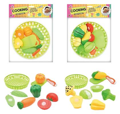 ToyMarkt Παιχνίδι Φρούτα & Λαχανικά Καλαθάκι με Φρούτα για 3+ Ετών 32 εκ. τμχ (Διάφορα Σχέδια)