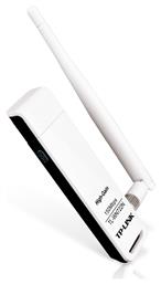 TP-LINK TL-WN722N v3 Ασύρματος USB Αντάπτορας Δικτύου με Αποσπώμενη Κεραία 150Mbps