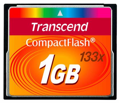 Transcend 133x CompactFlash Card 1GB