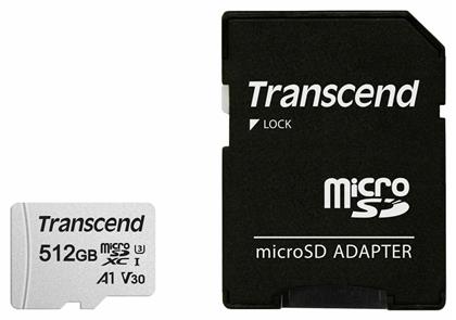 Transcend 300s microSDXC 512GB Class 10 U3 V30 A1 UHS-I