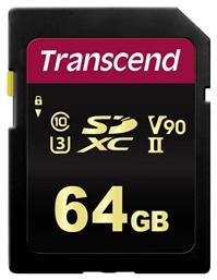 Transcend 700S SDXC 64GB Class 10 U3 V90 UHS-II