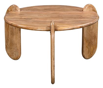 Τραπεζάκι Σαλονιού Earten 80x80x40cm Φυσική Απόχρωση