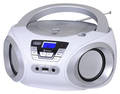 Trevi Φορητό Ηχοσύστημα CMP544BT με Bluetooth / MP3 / USB / Ραδιόφωνο σε Ασημί Χρώμα