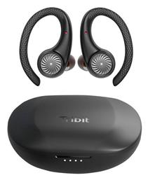 Tribit MoveBuds H1 BTH95 Bluetooth Handsfree Ακουστικά με Αντοχή στον Ιδρώτα και Θήκη Φόρτισης Μαύρα από το e-shop