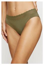 Triumph Γυναικείο Slip με Δαντέλα Λαδί