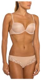 Triumph Lovely Micro Tai Γυναικείο Slip με Δαντέλα Μπεζ