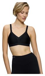 Triumph Triaction Wellness Μαύρο Αθλητικό Σουτιέν