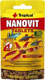 ΤΡΟΦΗ ΨΑΡΙΩΝ TROPICAL NANOVIT TABLETS 10GR