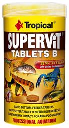 Tropical Supervit Tablets B Τροφή για Τροπικά Ψάρια σε Ταμπλέτες 50ml