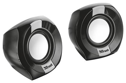 Trust Polo Compact 2.0 2.0 με Ισχύ 4W σε Μαύρο Χρώμα