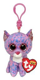 Ty Κλιπ Beanie Boos Cassidy Μωβ Γατούλα