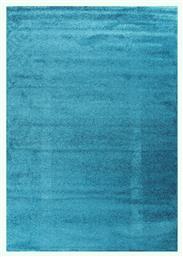 Tzikas Carpets 20153-030 Silence Χαλί Ορθογώνιο Shaggy Blue / Green από το Spitishop