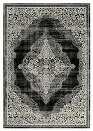 Tzikas Carpets Elite Σετ Χαλιά Κρεβατοκάμαρας Elite Μαύρο 114-0-355-23045-090 2τμχ