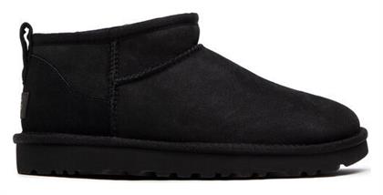 Ugg Australia Classic Ultra Mini Μποτάκια Μαύρα 1116109-BLK