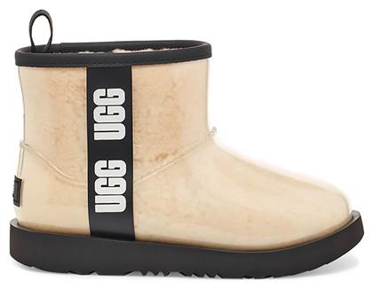 Ugg Australia Mini II Δερμάτινα Παιδικά Μποτάκια Χρυσά