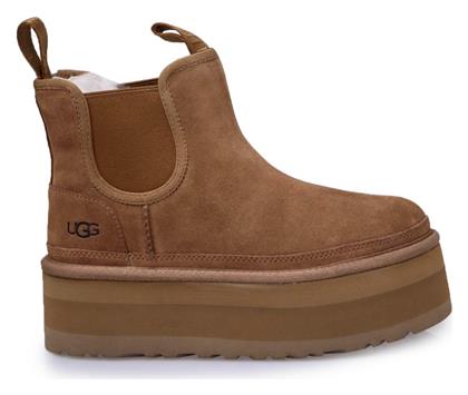 Ugg Australia Neumel Platform Suede Γυναικεία Chelsea Μποτάκια Ταμπά