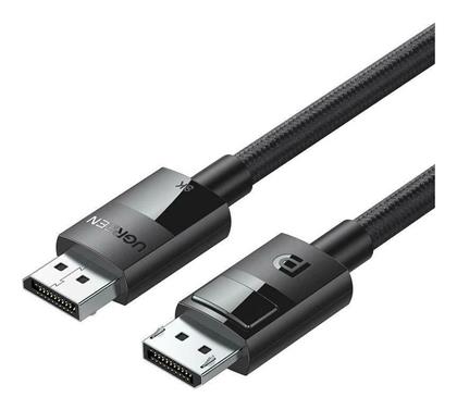 Ugreen Cable DisplayPort male - DisplayPort male 1m Μαύρο (80390)