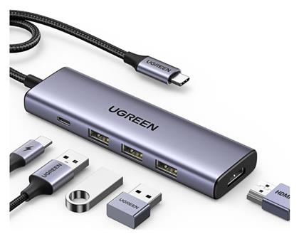 Ugreen CM511 USB-C Docking Station με HDMI 4K PD