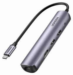 Ugreen USB-C Docking Station με HDMI 4K PD Ethernet (10919)
