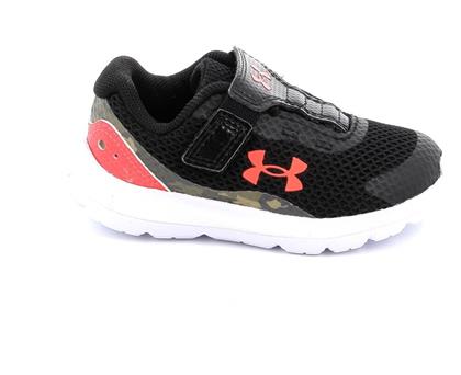 Under Armour Αθλητικά Παιδικά Παπούτσια Running με Σκρατς Μαύρα