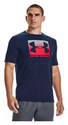 Under Armour Boxed Sportstyle Ανδρικό Αθλητικό T-shirt Κοντομάνικο Academy