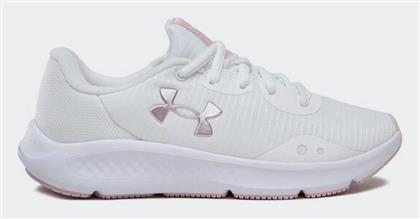 Under Armour Charged Pursuit 3 Tech Γυναικεία Running White / Prime Pink