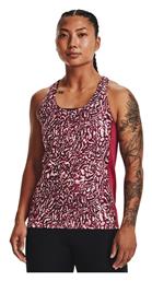 Under Armour Fly By Printed T-Shirt Black Rose