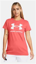 Under Armour Γυναικείο Αθλητικό T-shirt Κόκκινο