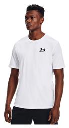 Under Armour Sportstyle Left Chest T-shirt Λευκό