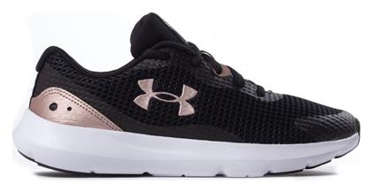 Under Armour Surge 3 Γυναικεία Αθλητικά Παπούτσια Running Μαύρα