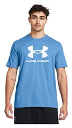 Under Armour Ua Sportstyle Logo Ανδρικό T-shirt Κοντομάνικο Γαλάζιο