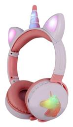 Unicorn ME17 - 258606 Ασύρματα/Ενσύρματα On Ear Ακουστικά με 8 ώρες Λειτουργίας Λευκά