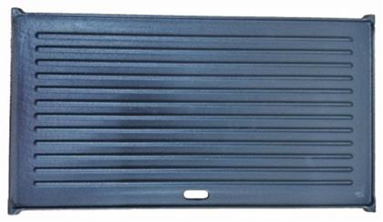 Unimac Πλάκα Ψησίματος με Μαντεμένια Ραβδωτή Επιφάνεια