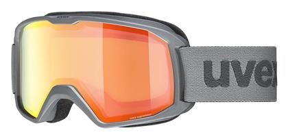 Uvex Elemnt Fm Μάσκα Σκι & Snowboard Ενηλίκων με Φακό σε Πορτοκαλί Χρώμα