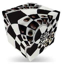 V-Cube Chessboard Illusion 3x3 Flat