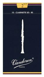 Vandoren Bb Clarinet Traditional Reeds Strength 2.5 από το Public