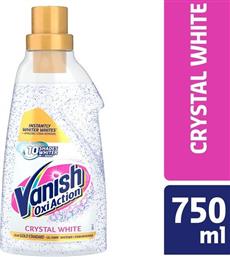 Vanish Καθαριστικό Λεκέδων Oxi Action Crystal White Υγρό 750ml