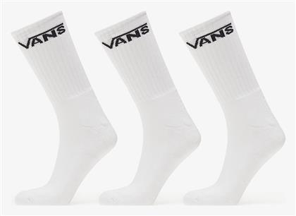 Vans Classic Crew Κάλτσες White 3Pack από το Spartoo