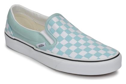 Vans Classic Πάνινα Γυναικεία Slip-On Μπλε