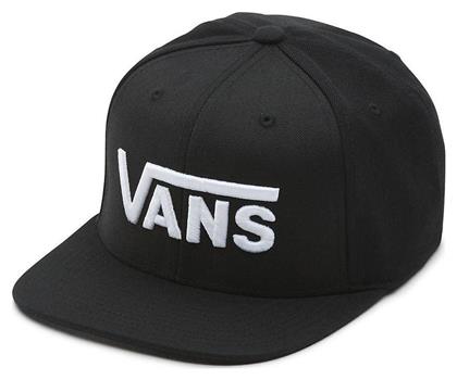 Vans Drop V II Jockey με Ίσιο Γείσο Μαύρο VA36ORY28