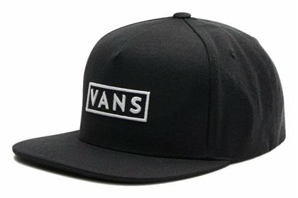 Vans Easy Box Jockey με Ίσιο Γείσο Μαύρο VN0A45DPBLK