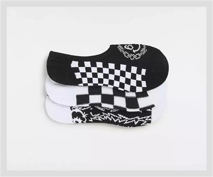 Vans Overstimulated Canoodle Unisex Κάλτσες Cotton/nylon/elastane - Black/white Vn000gmqblk