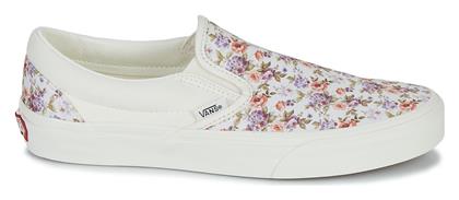 Vans Πάνινα Γυναικεία Slip-On Λευκά