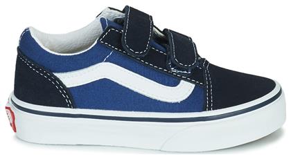 Vans Παιδικά Sneakers Old Skool με Σκρατς Μπλε