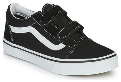 Vans Παιδικά Sneakers Old Skool με Σκρατς Μαύρα