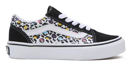 Vans Παιδικά Sneakers Uy Old Skool Animal Μαύρα