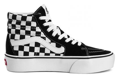 Vans Sk8-hi Platform 2 Checkerboard True Ανδρικά Sneakers Checkerboard / True White