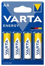 Varta Energy Αλκαλικές Μπαταρίες AA 1.5V 4τμχ