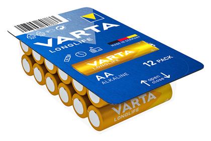 Varta LongLife Αλκαλικές Μπαταρίες AA 1.5V 12τμχ