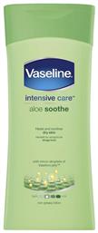 Vaseline Intensive Care Aloe Soothe Ενυδατική Lotion Ανάπλασης Σώματος με Aloe Vera για Ξηρές Επιδερμίδες 200ml